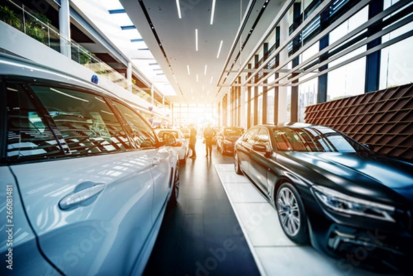 Obraz Car sales showroom