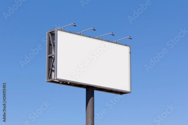 Fototapeta Blank billboard mock up