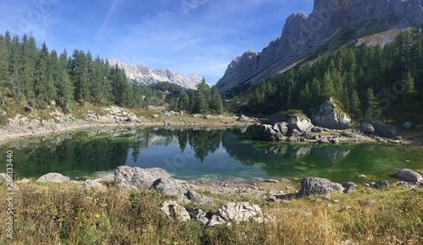 Obraz lake in the mountains