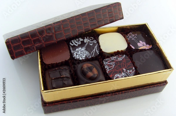 Obraz petite boite de chocolats