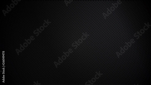 Obraz Abstract black background. Dark cool background. Vector illustration.