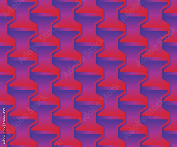 Fototapeta Polygons background. Hexagons, figures ornament. Simple shapes wallpaper. Mosaics motif. Geometrical backdrop. Digital paper, web designing, textile print. Seamles pattern.
