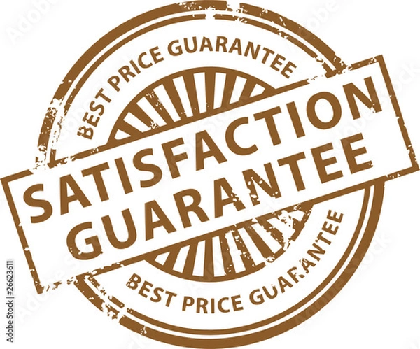 Obraz Stamp with the word Satisfaction Guarantee inside