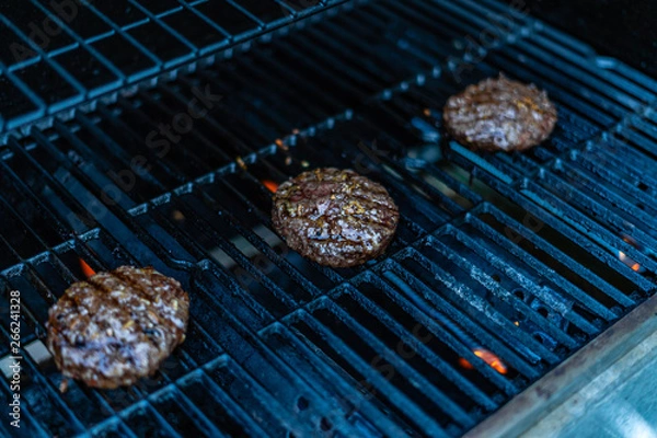 Obraz Cooking Burgers