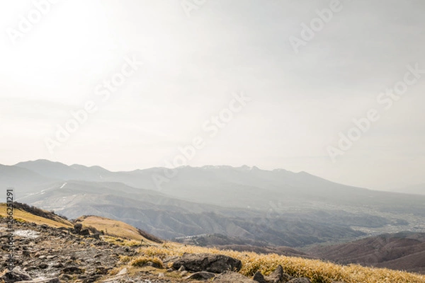 Obraz 春の美ヶ原高原