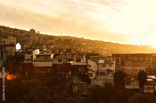 Obraz Valparaiso Sunset