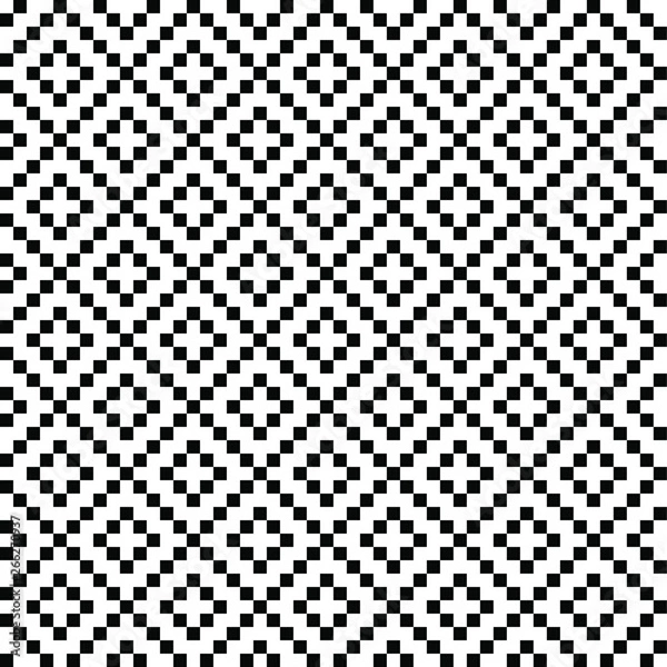 Fototapeta Seamless pattern. Diagonal geometric background.