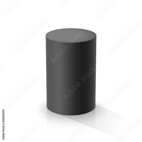 Obraz Black cylinder