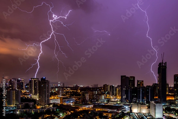 Obraz Kuala Lumpur Storm