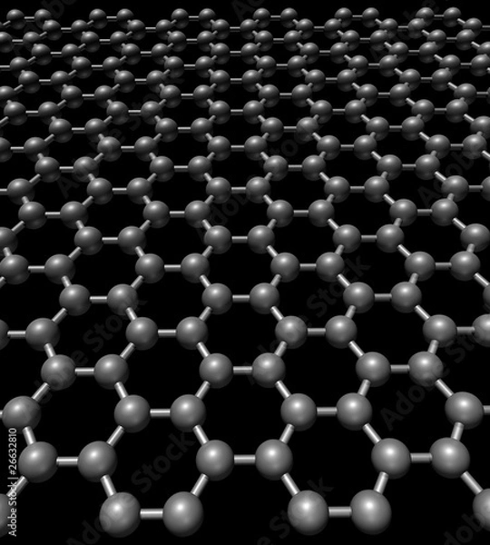 Obraz crystal lattice