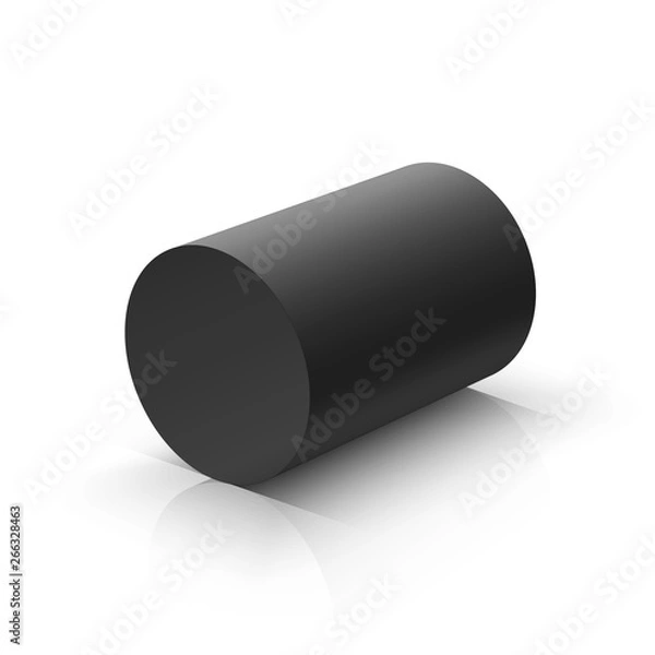 Obraz Black cylinder