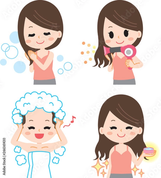 Obraz ヘアケア　女性　セット