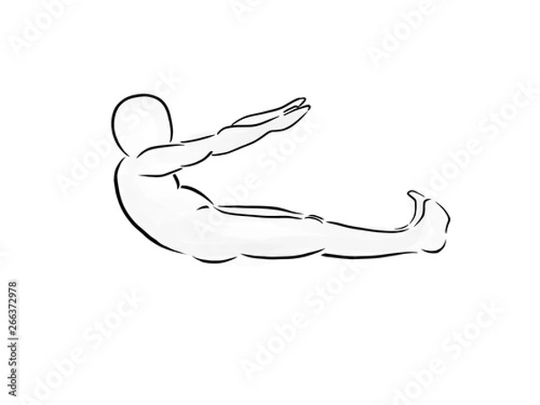 Obraz PILATES Roll Up 2