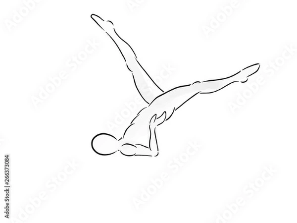 Fototapeta PILATES Scissors 2