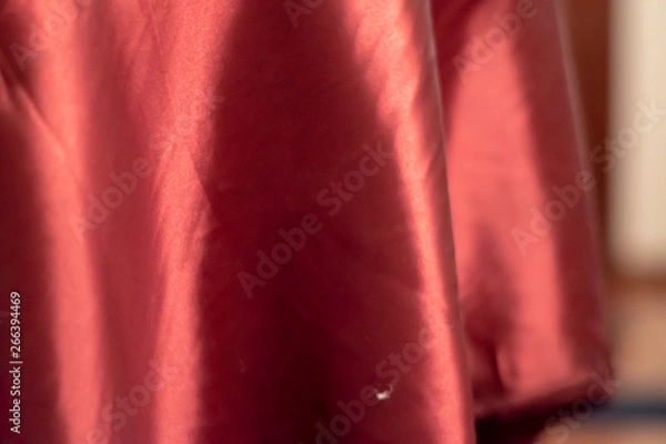 Obraz red silk background
