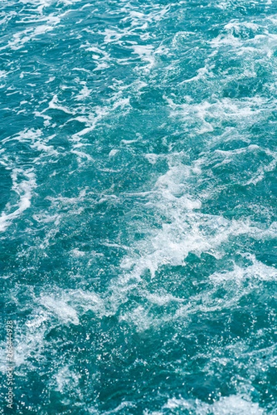 Obraz Blue ocean wave high angle