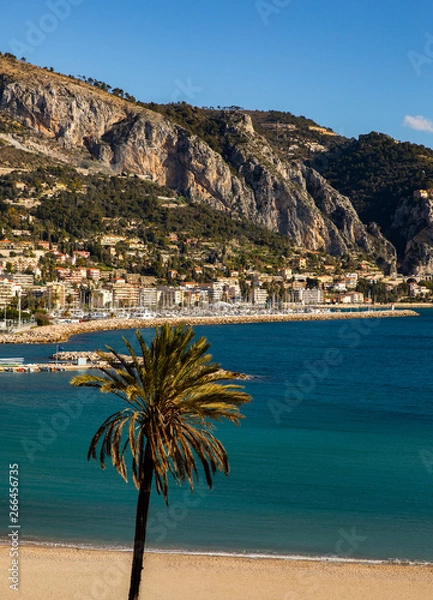 Obraz Road to Menton