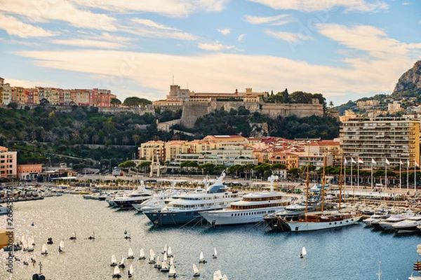 Obraz Monaco Harbour 