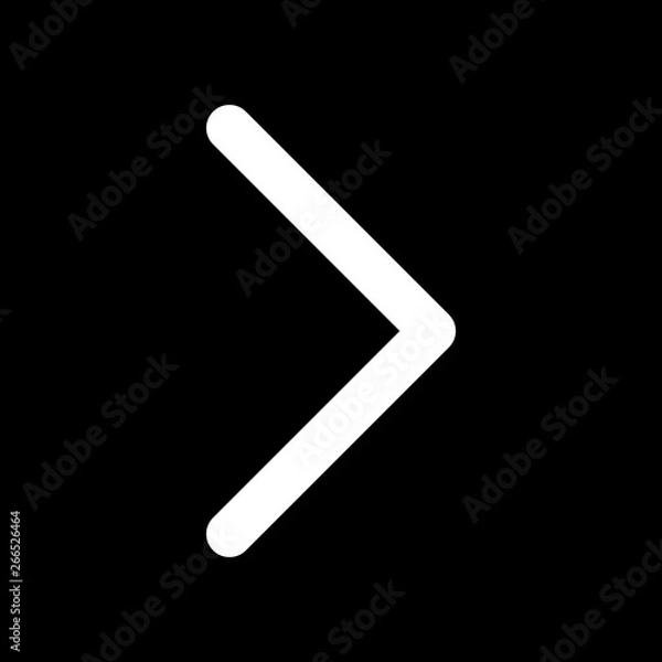 Fototapeta Right Direction Arrow Icon