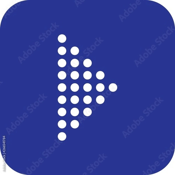 Fototapeta  Right Direction Arrow Icon For Your Project