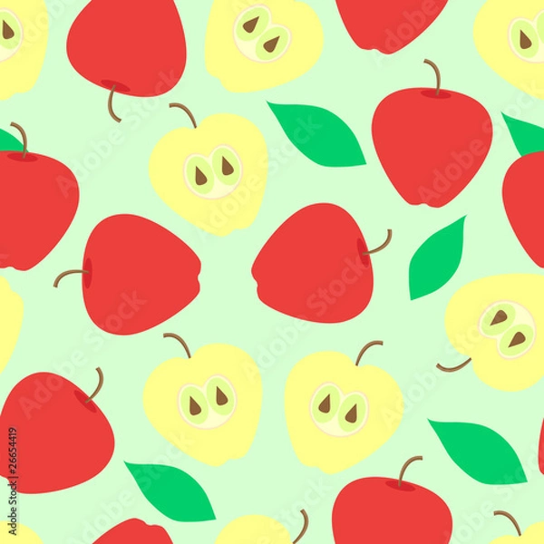 Fototapeta Seamless from apples