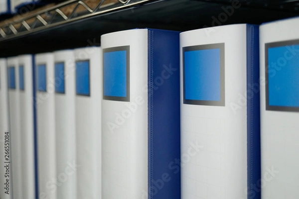 Fototapeta 並んだファイル