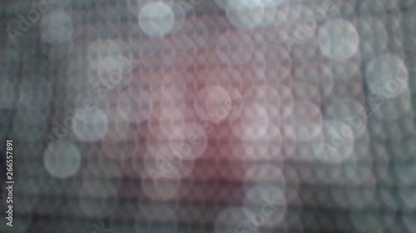 Obraz Abstract Bokeh Background Pattern: Blurred Gray Red Dots