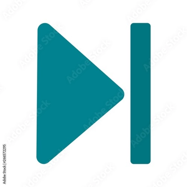 Obraz  Right Direction Arrow Icon For Your Project