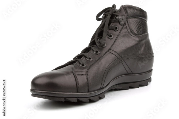 Fototapeta Black shoe