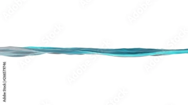 Fototapeta Ocean, Sea Background 3D Rendering