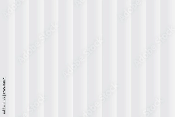 Obraz Abstract White and Gray Color Background Texture With Diagonal Lines | Vector Background can be used in cover design, book design, poster, flyer, banner, website backgrounds, advertising and more.
