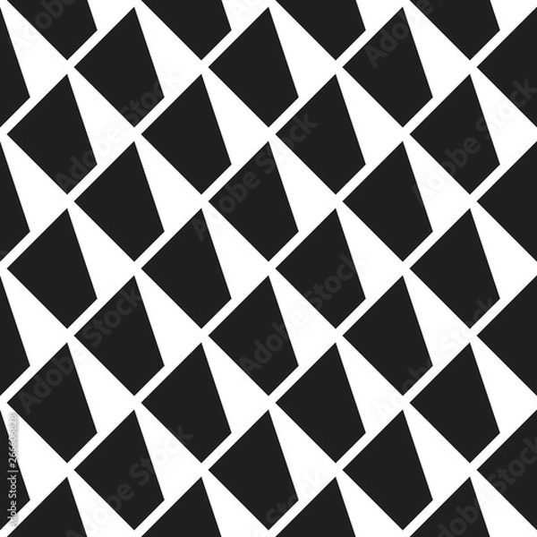 Obraz Seamless abstract isometric pattern.