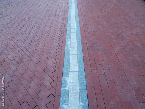 Obraz Brick Stone Walkway Texture Background