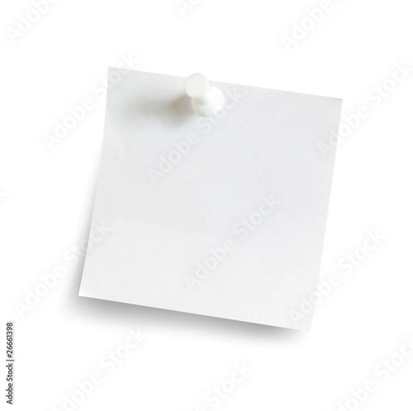 Fototapeta Memory note