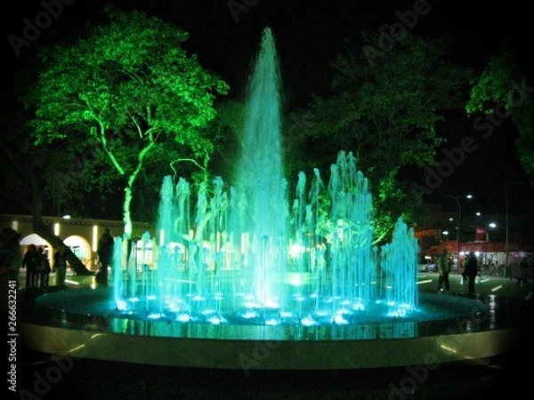 Obraz Fuente nocturna