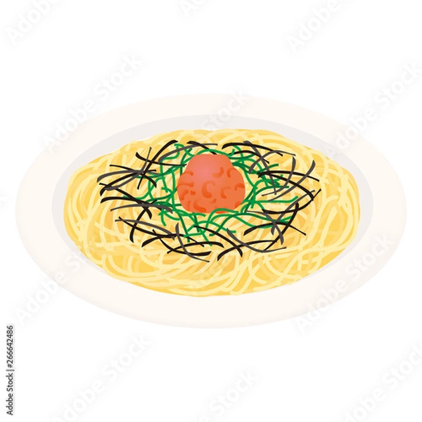 Fototapeta たらこスパゲッティ