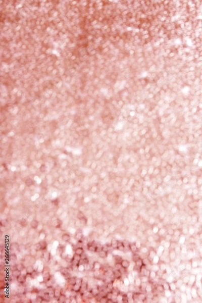 Fototapeta Blurred view of fabric with shiny paillettes as background
