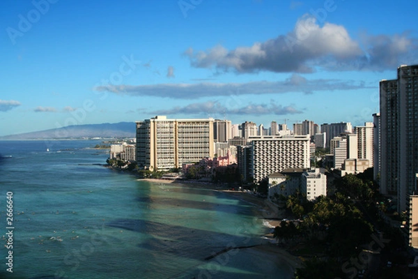 Obraz honolulu skyline