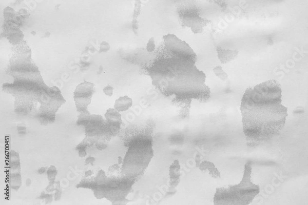 Obraz wet old white paper texture background