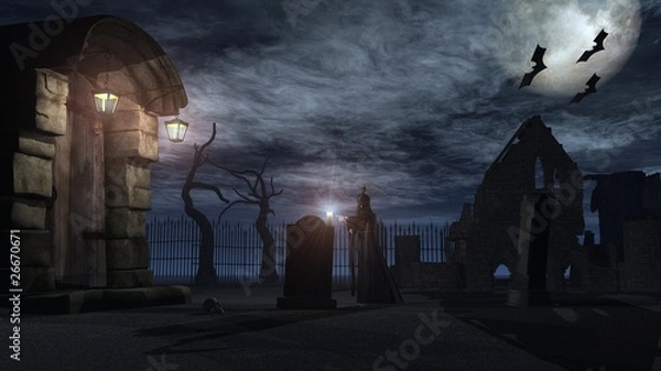 Fototapeta Das Licht führt nicht immer in den Himmel