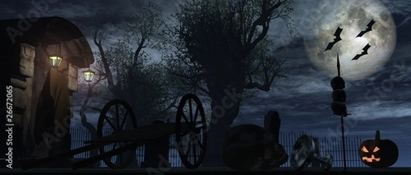 Obraz Das Tor zu Halloween