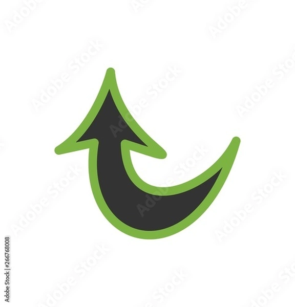 Fototapeta arrow icon for your project