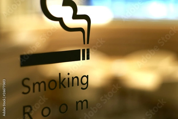 Obraz 喫煙室の目印・スモーキングルーム