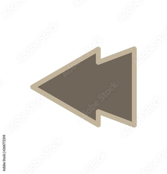 Fototapeta up arrow icon for your project