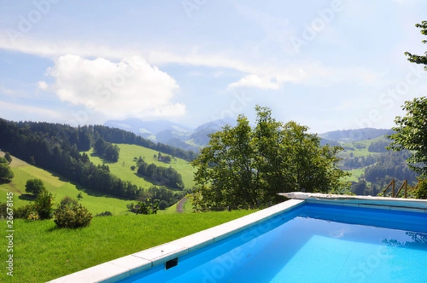 Obraz swiss panorama