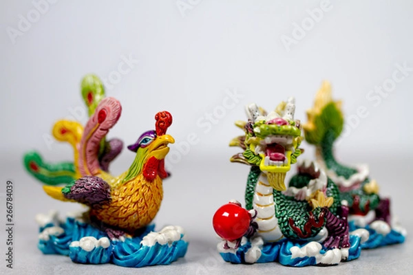 Obraz Feng shui figurines