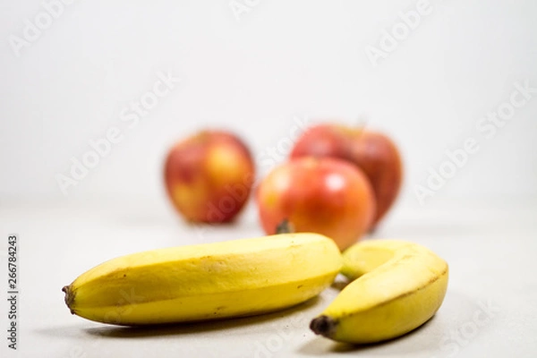 Obraz Apples and bananas