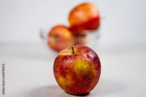 Obraz Apples and bananas