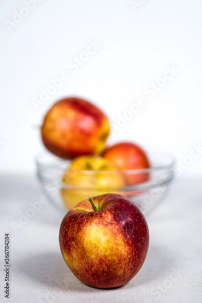 Obraz Apples and bananas