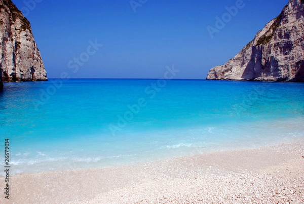 Fototapeta Navagio Bay on Zakynthos Island